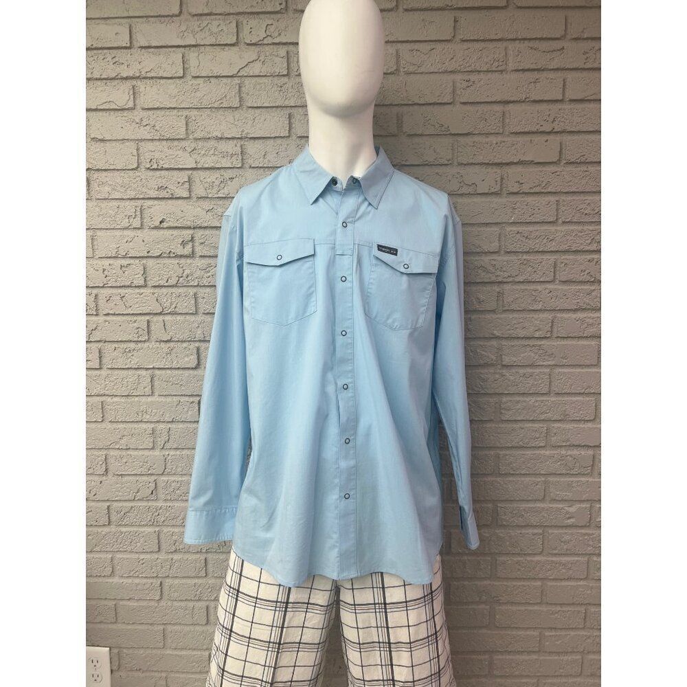 Wrangler Outdoor Regular Fit Men Long Sleeve Shirt Size XL - Picture 3 of 12